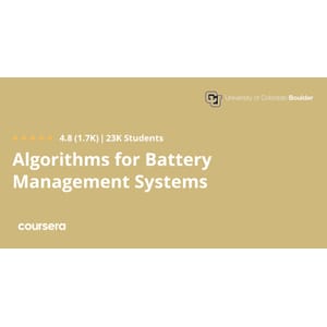 Algorithms for Battery Management Systems Specialization